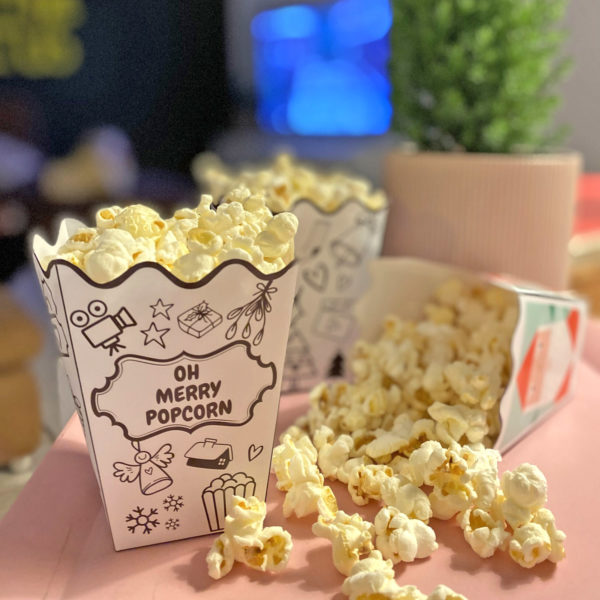 Popcorntüten DIY Druckvorlage 1 Shop
